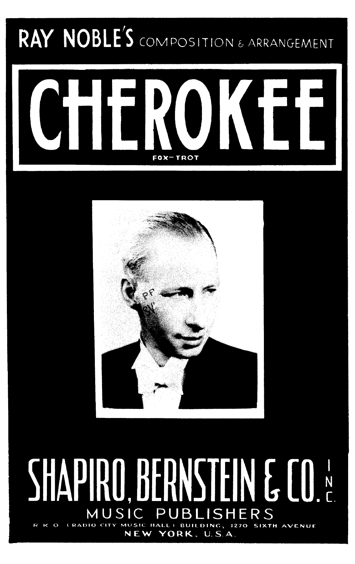 Cherokee — sheet music preview