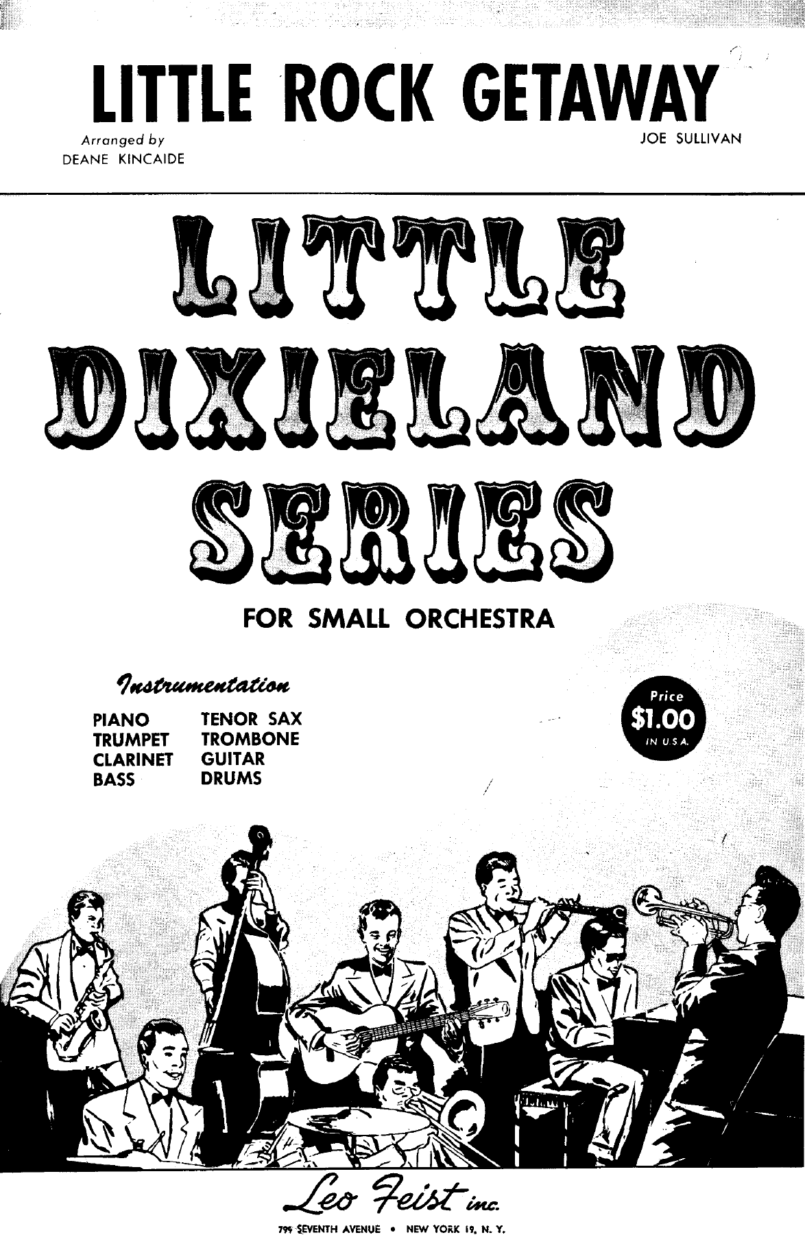 Little Rock Getaway — sheet music preview