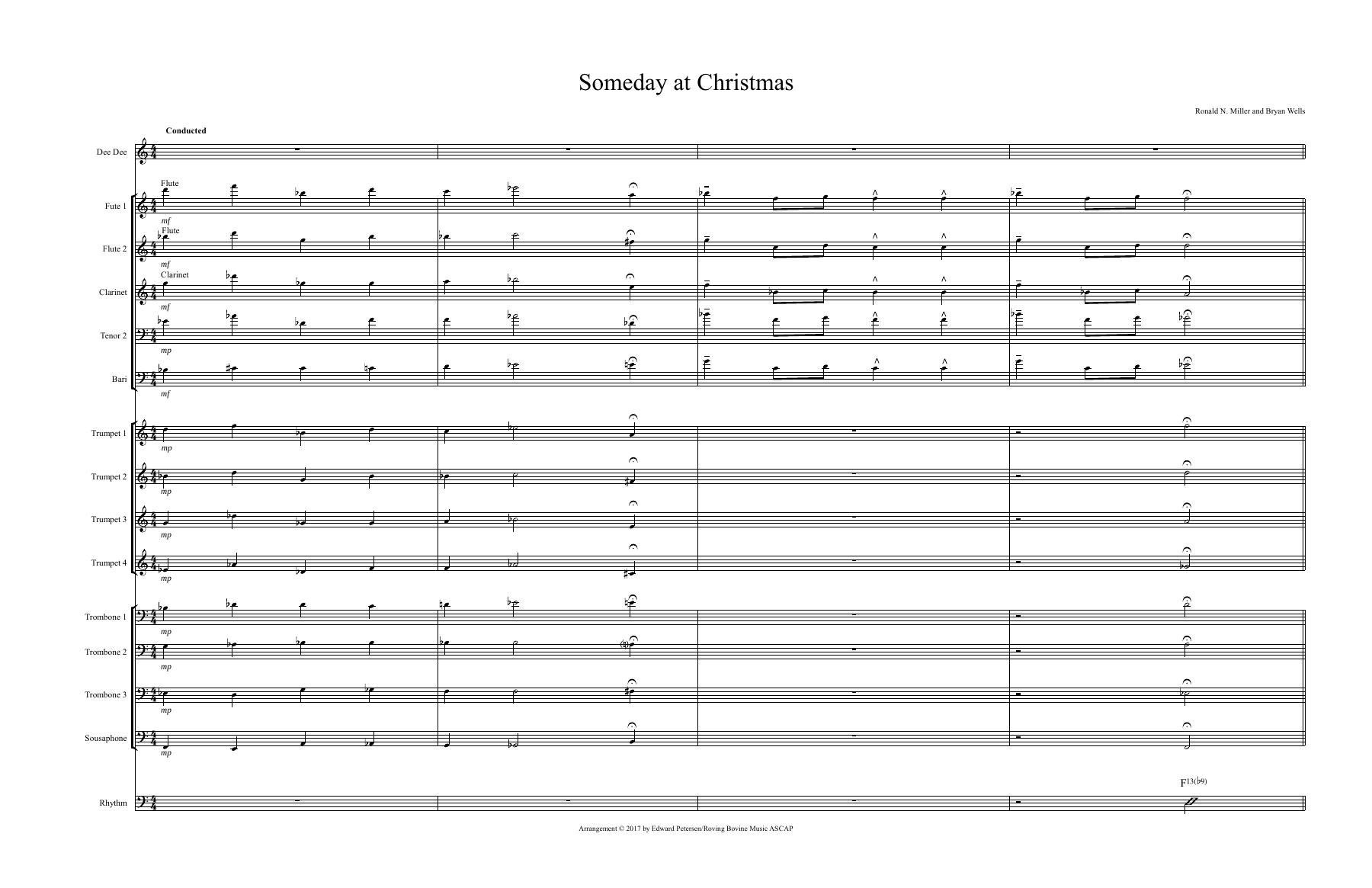Someday At Chrismas (R.Miller) Dee Dee — sheet music preview