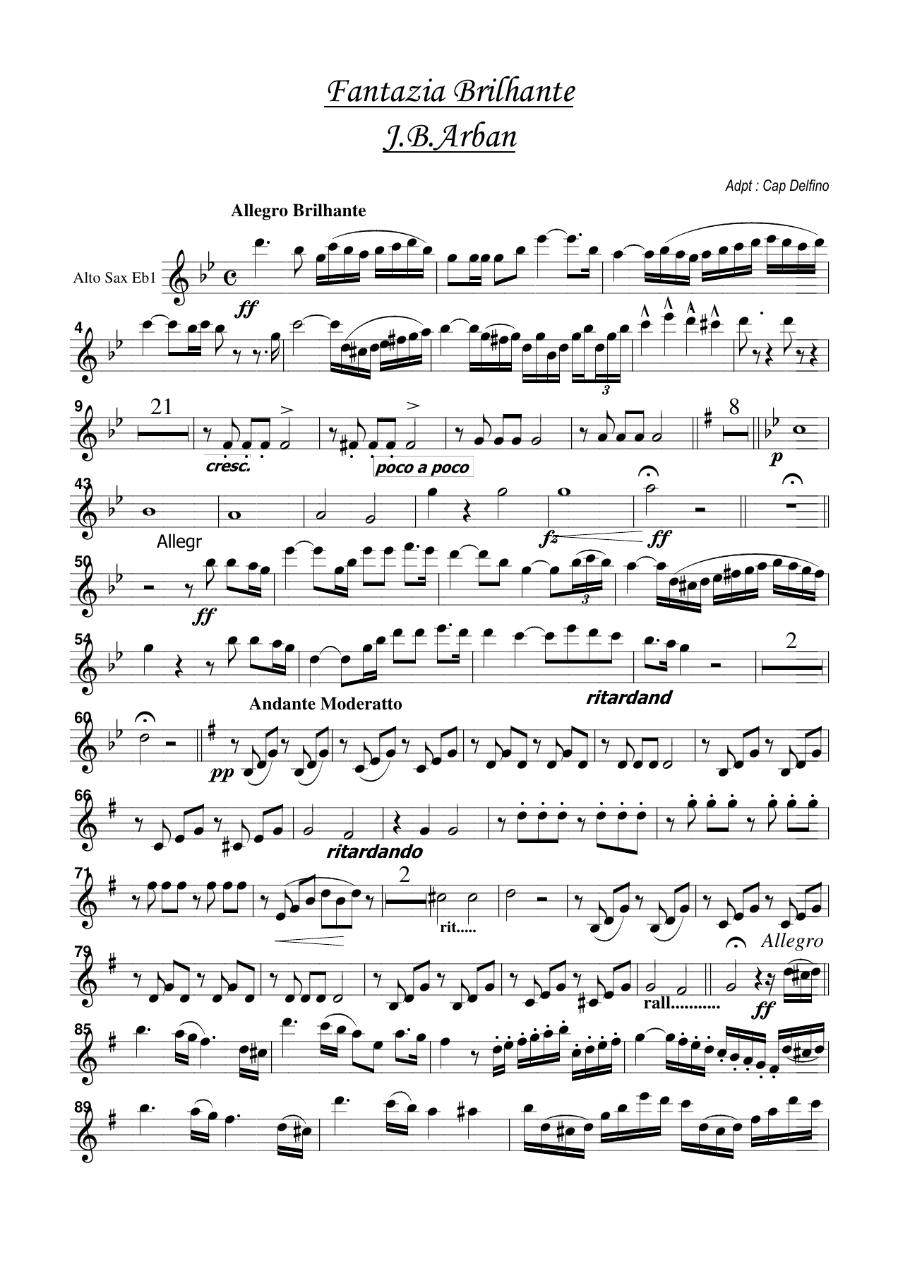 alto sax1 — sheet music preview