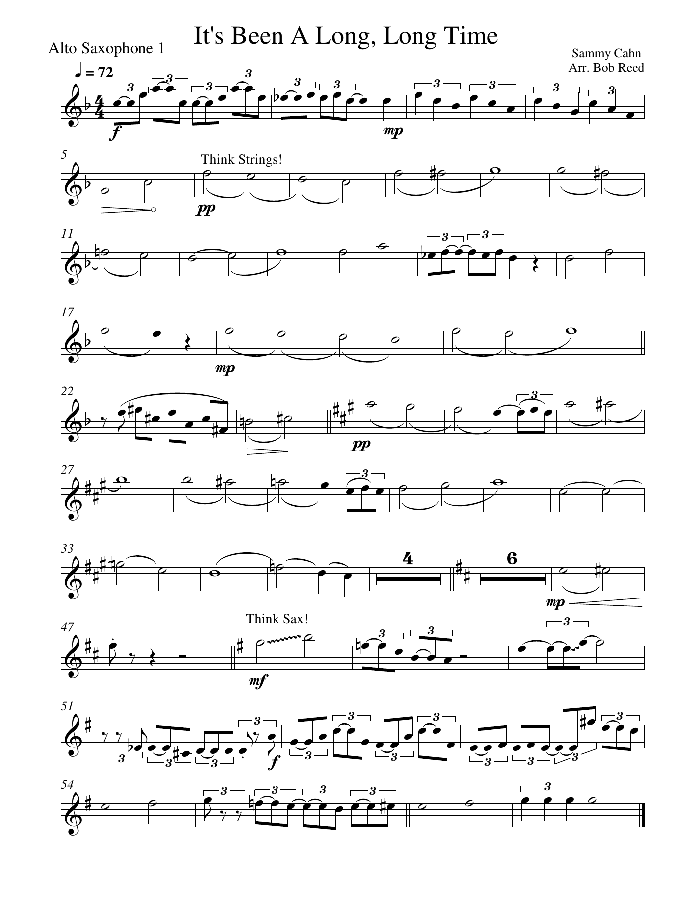 LLT Alto — sheet music preview
