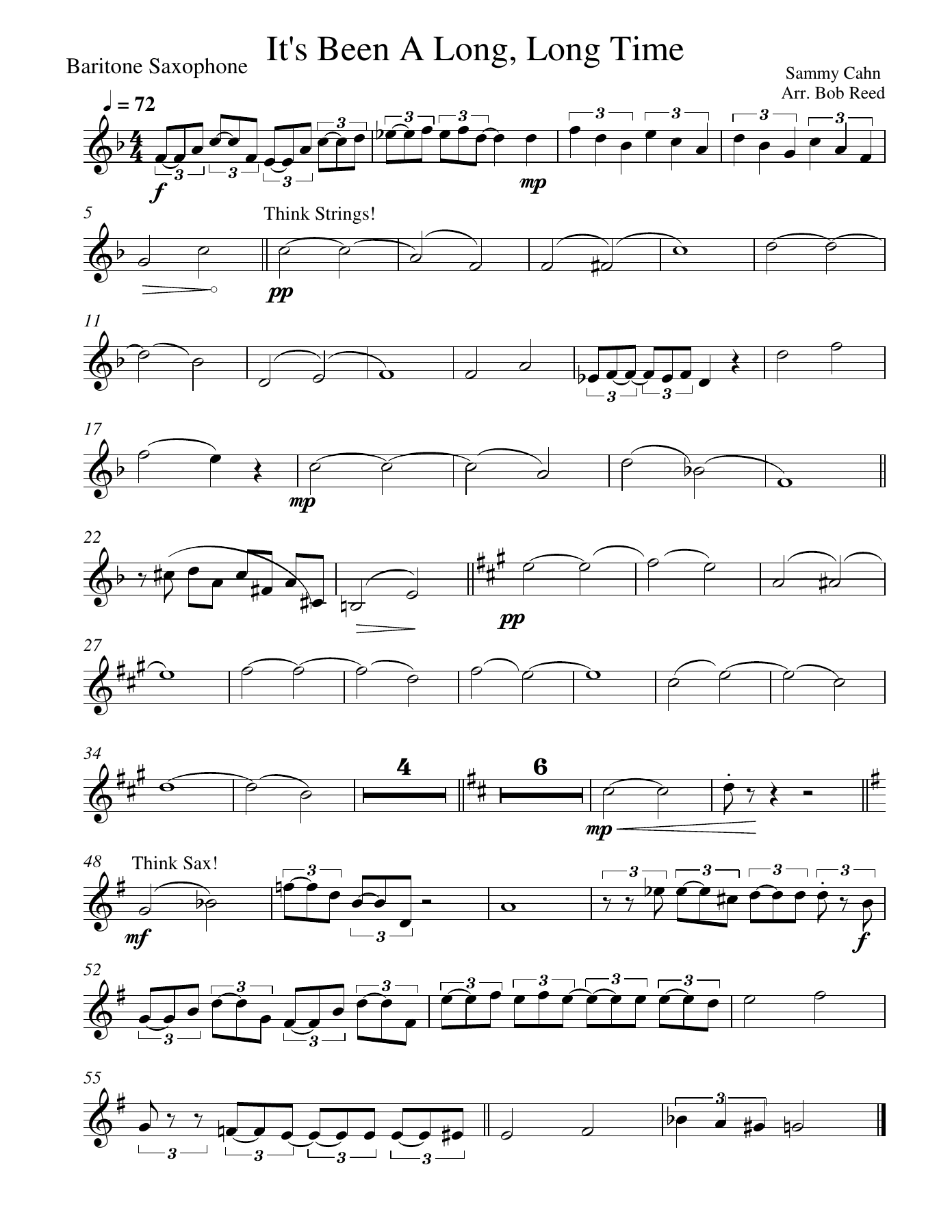 LLT Bari — sheet music preview