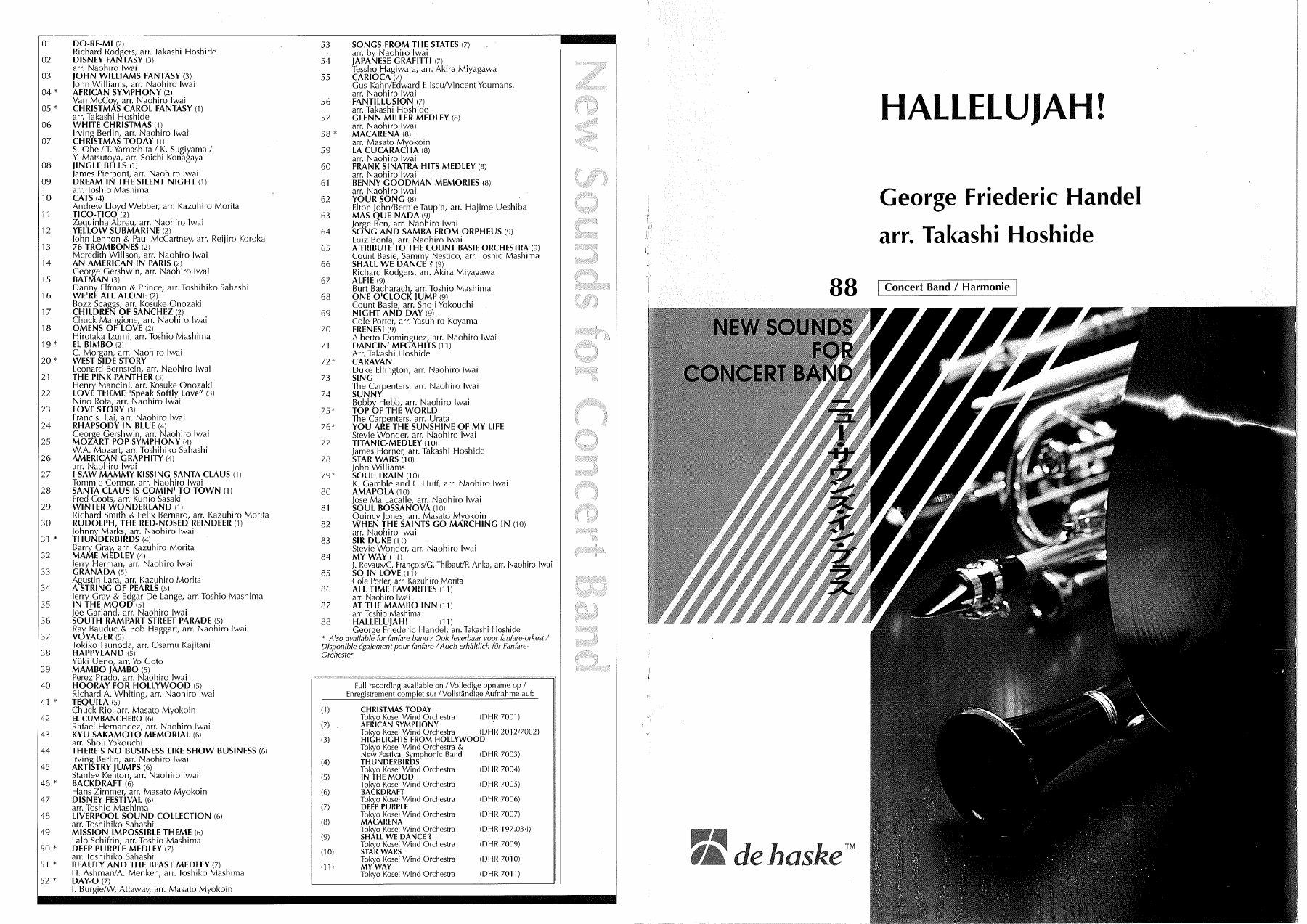 Hallelujah! — sheet music preview