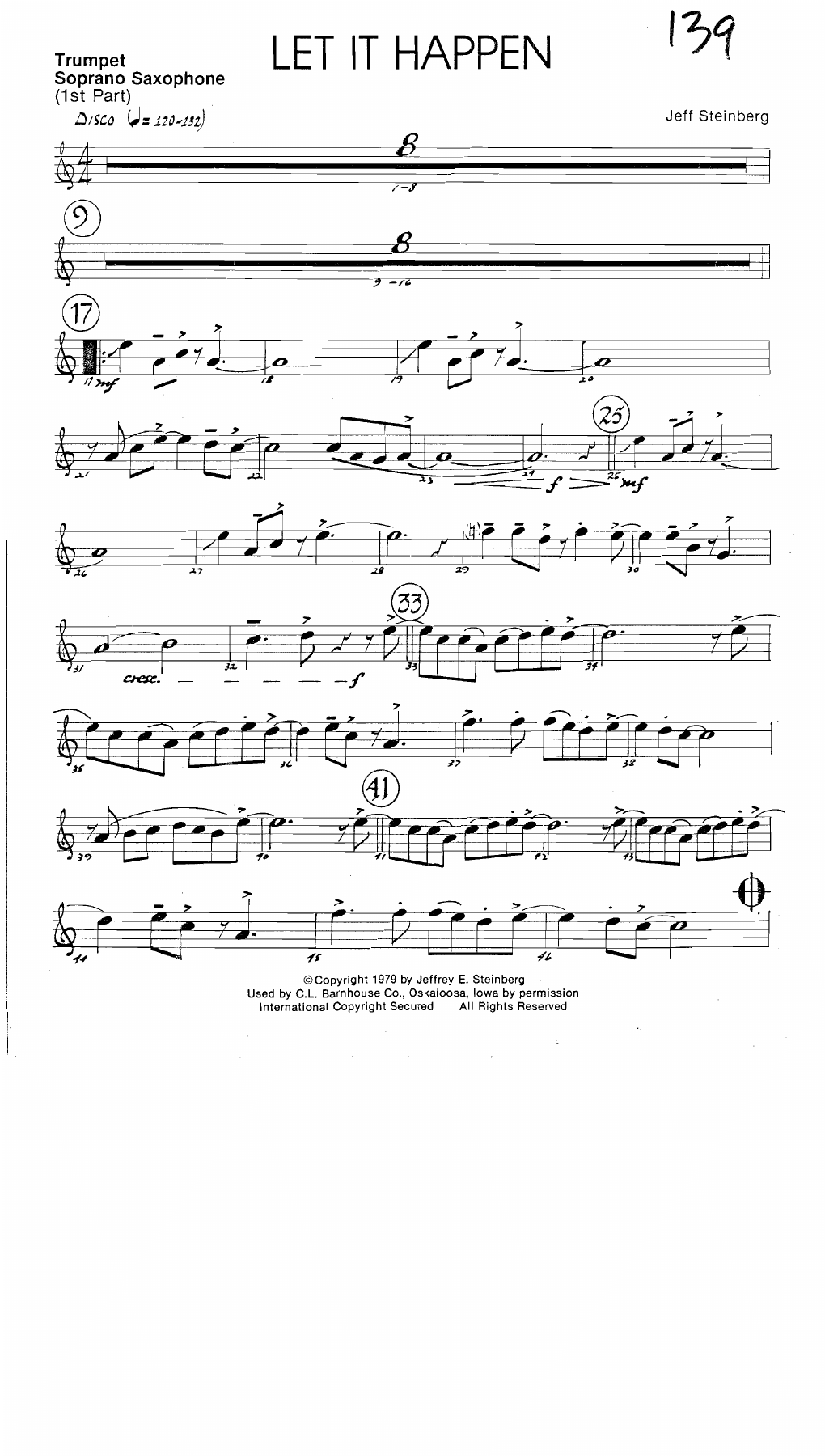 Let It Happen — sheet music preview