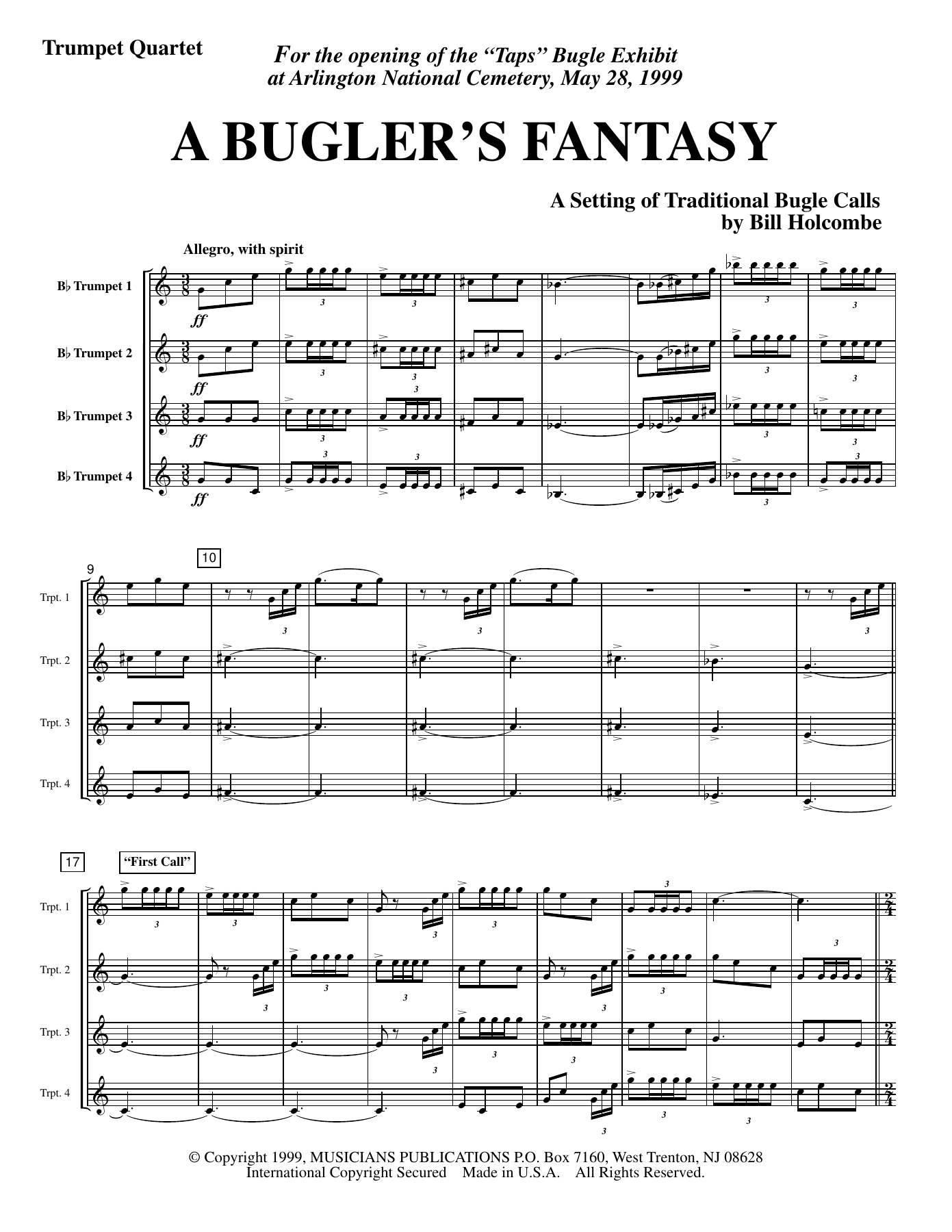 06.-Buglers-Fantasy — sheet music preview