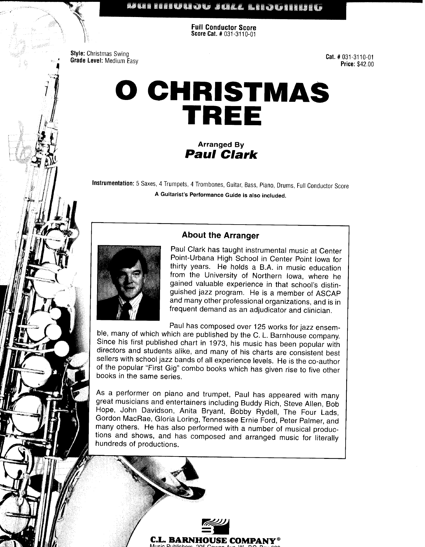 O Christmas Tree — sheet music preview