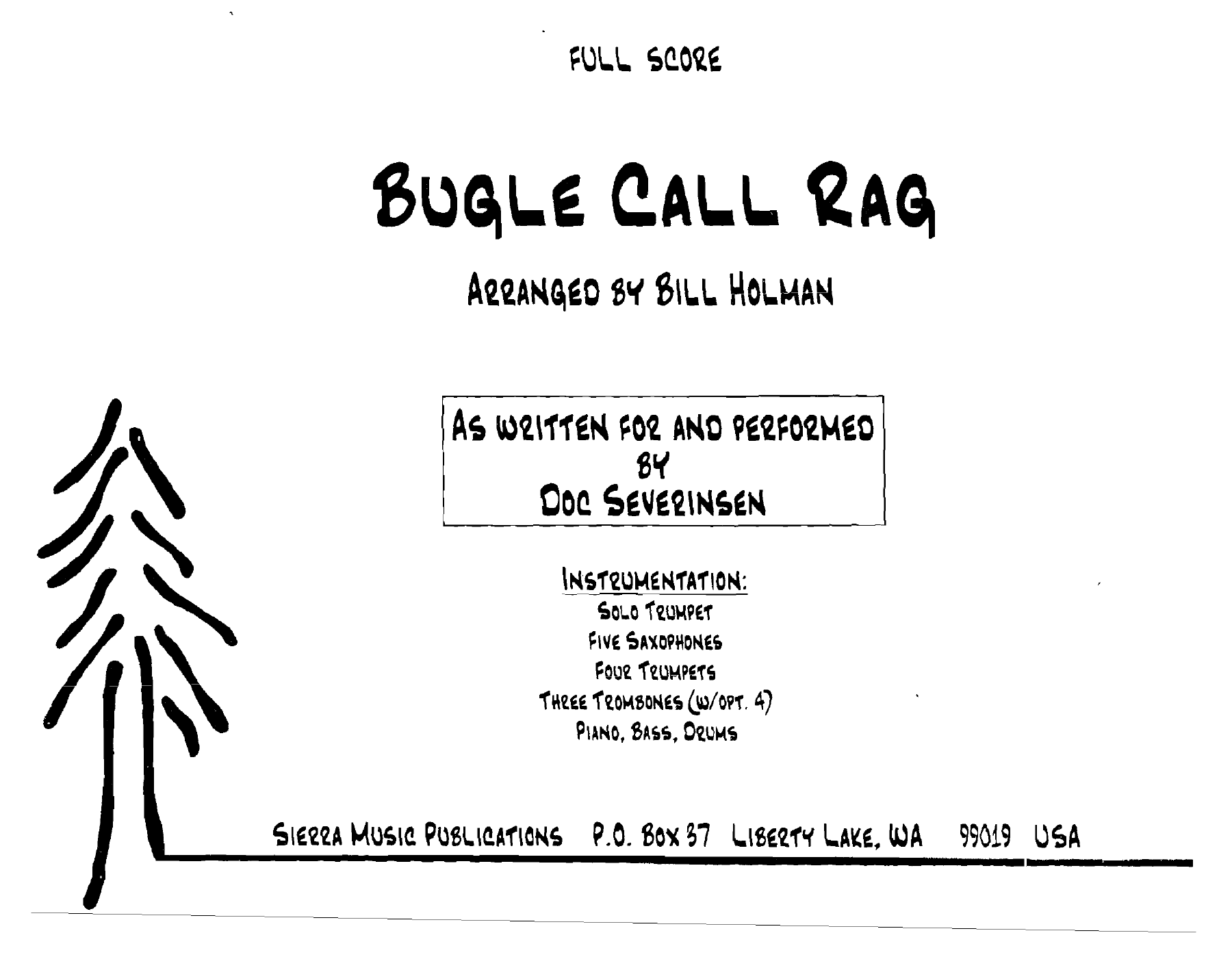 Bugle Call Rag (B.Holman) D.Severinsen — sheet music preview