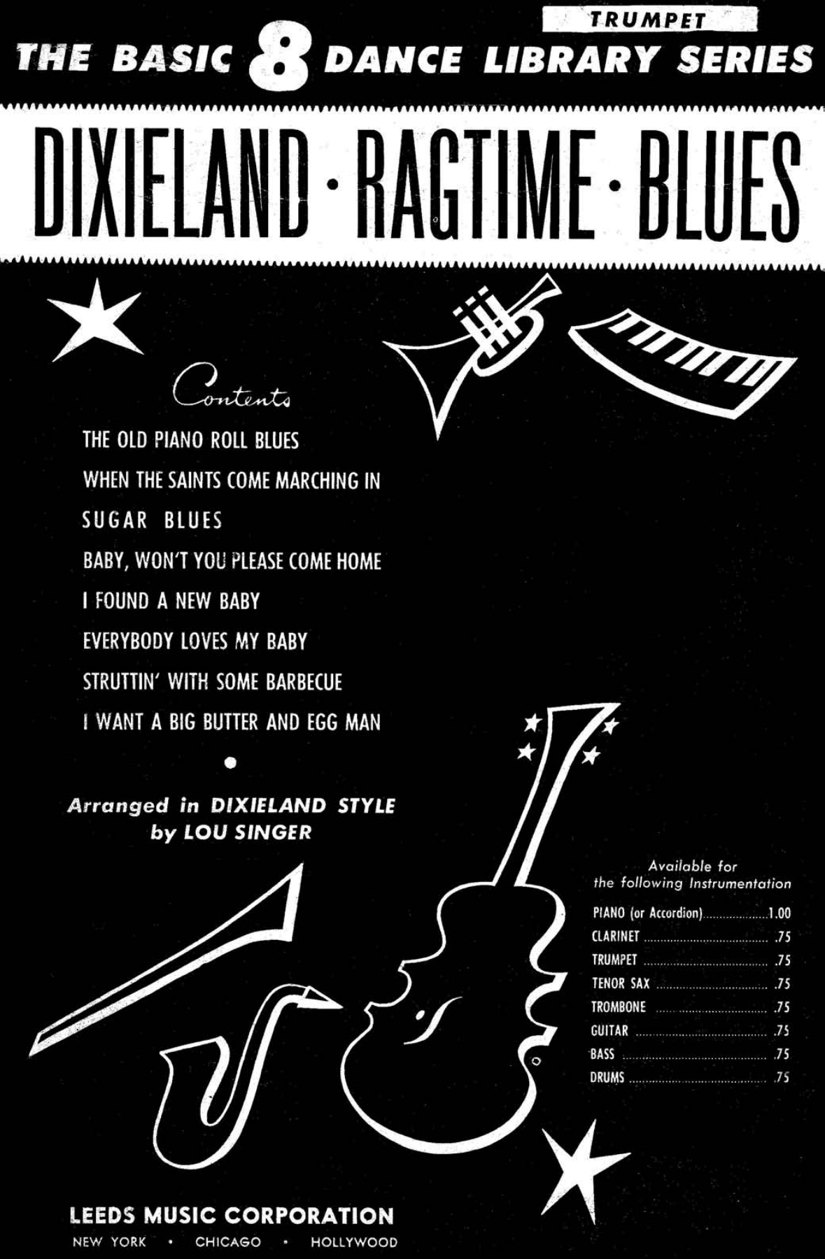 Basic 8 Dixie — sheet music preview