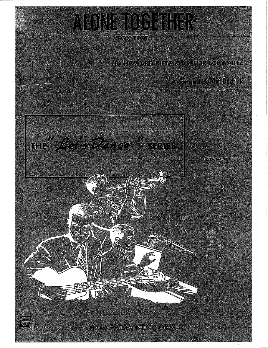 Alone Together — sheet music preview
