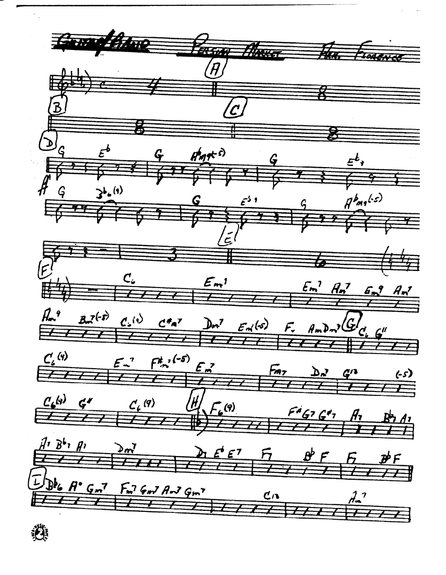 In A Persian Market — sheet music preview